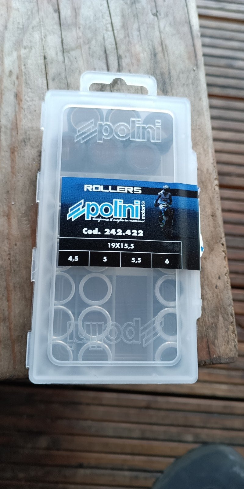Polini Vario Rollen Afstelset 19x15.5 - Optimale Prestaties, Ophalen of Verzenden