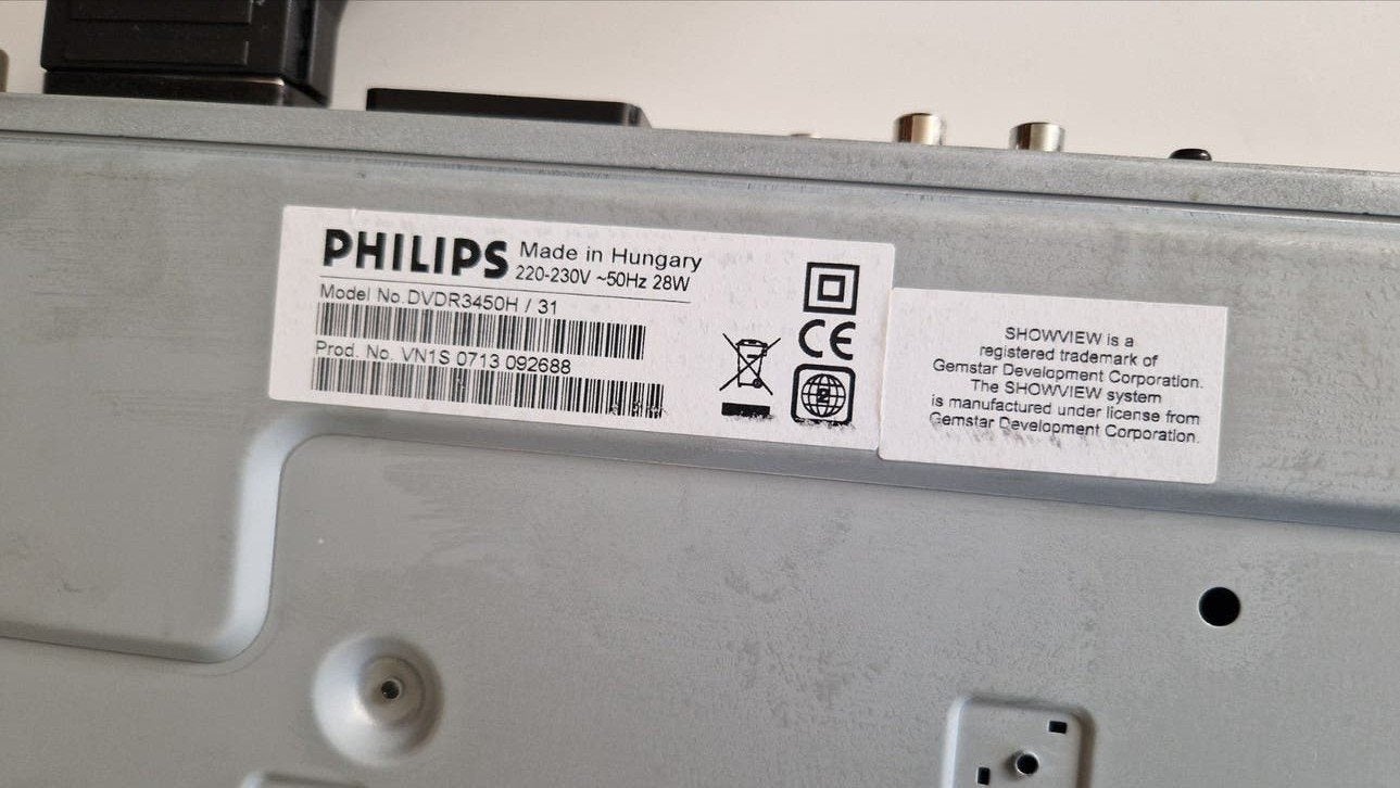 Philips DVDR3450H DVD-recorder met harde schijf, Ophalen of Verzenden