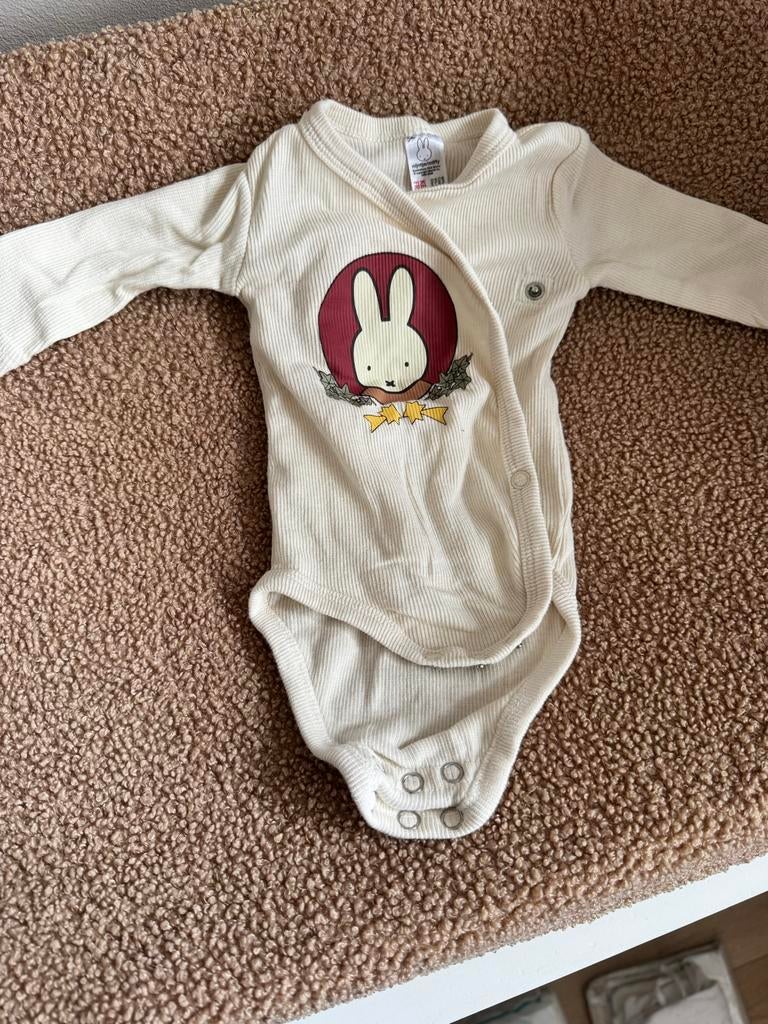 Nijntje overslag romper meegroei maat 50, Ophalen of Verzenden, Zo goed als nieuw, Jongetje of Meisje, Nacht- of Onderkleding