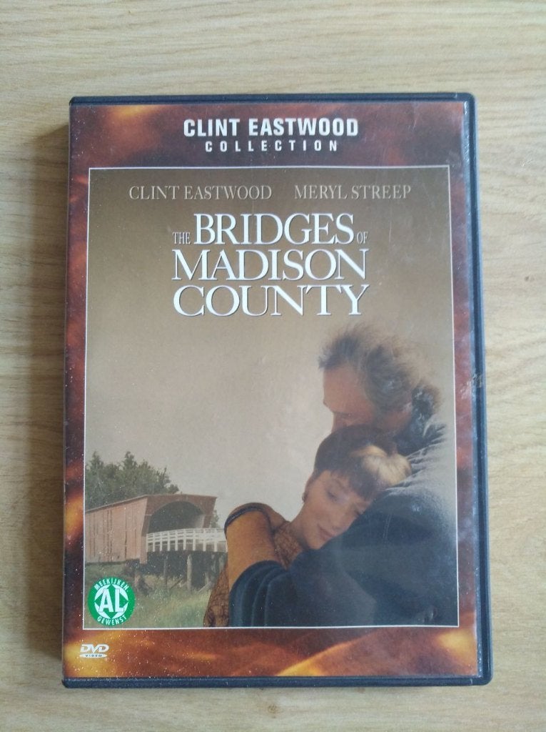 DVD | Bridges of Madison County 1995 ( Clint Eastwood ), Ophalen, Alle leeftijden, Drama, Zo goed als nieuw