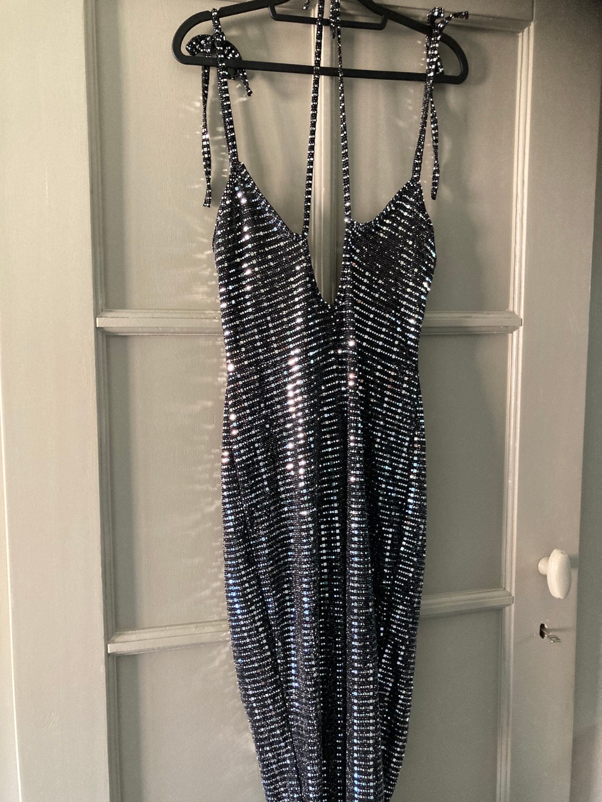 Party festival jumpsuit, maat M, Kleding | Dames, Jumpsuits, Ophalen of Verzenden, Zo goed als nieuw, Maat 38/40 (M), Zwart