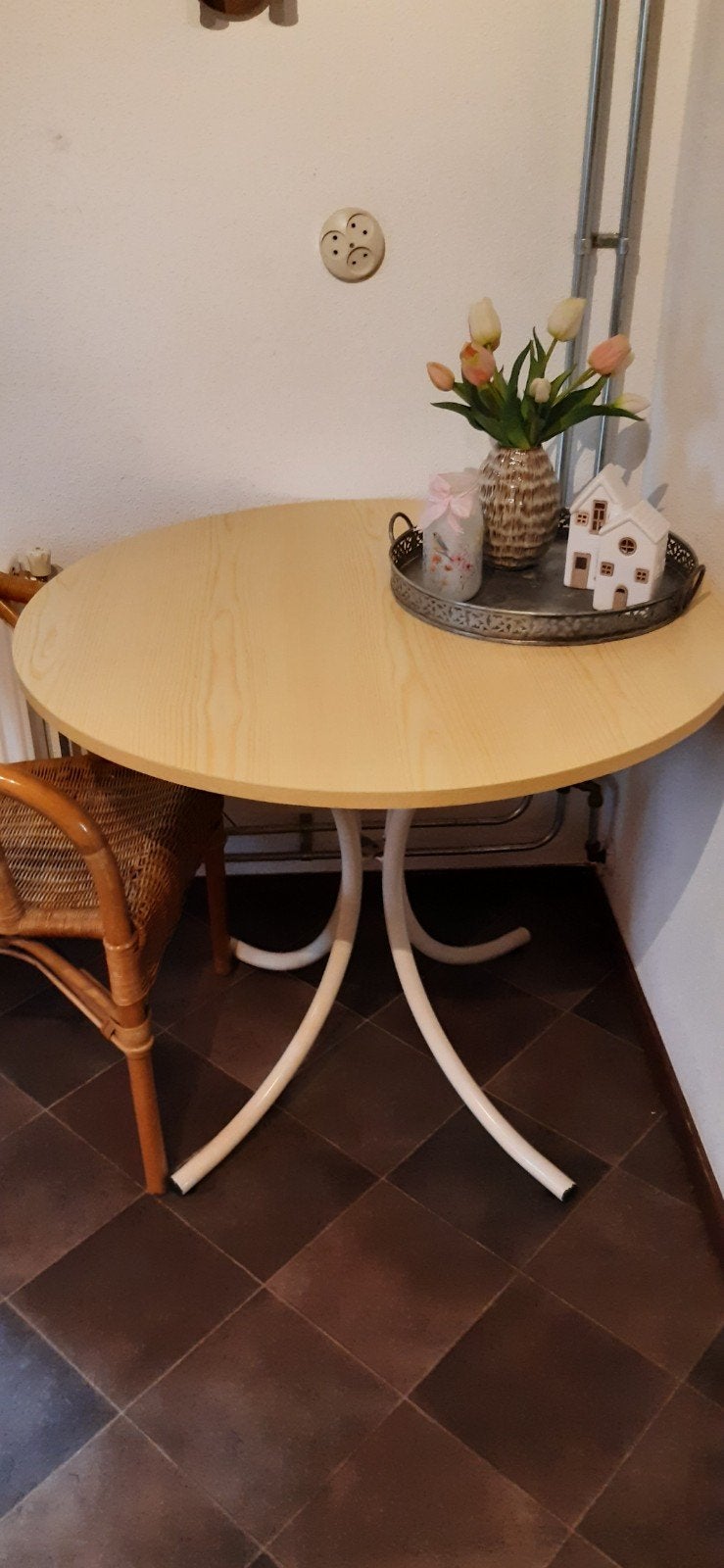 Keukentafel, Ophalen, Rond, 50 tot 100 cm, 50 tot 100 cm