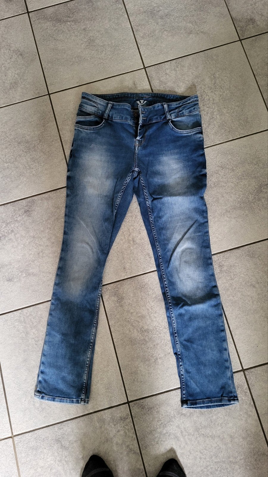 Stoere blauwe jeans, maat W30-W32, Blauw, Ophalen of Verzenden, Zo goed als nieuw, W30 - W32 (confectie 38/40)