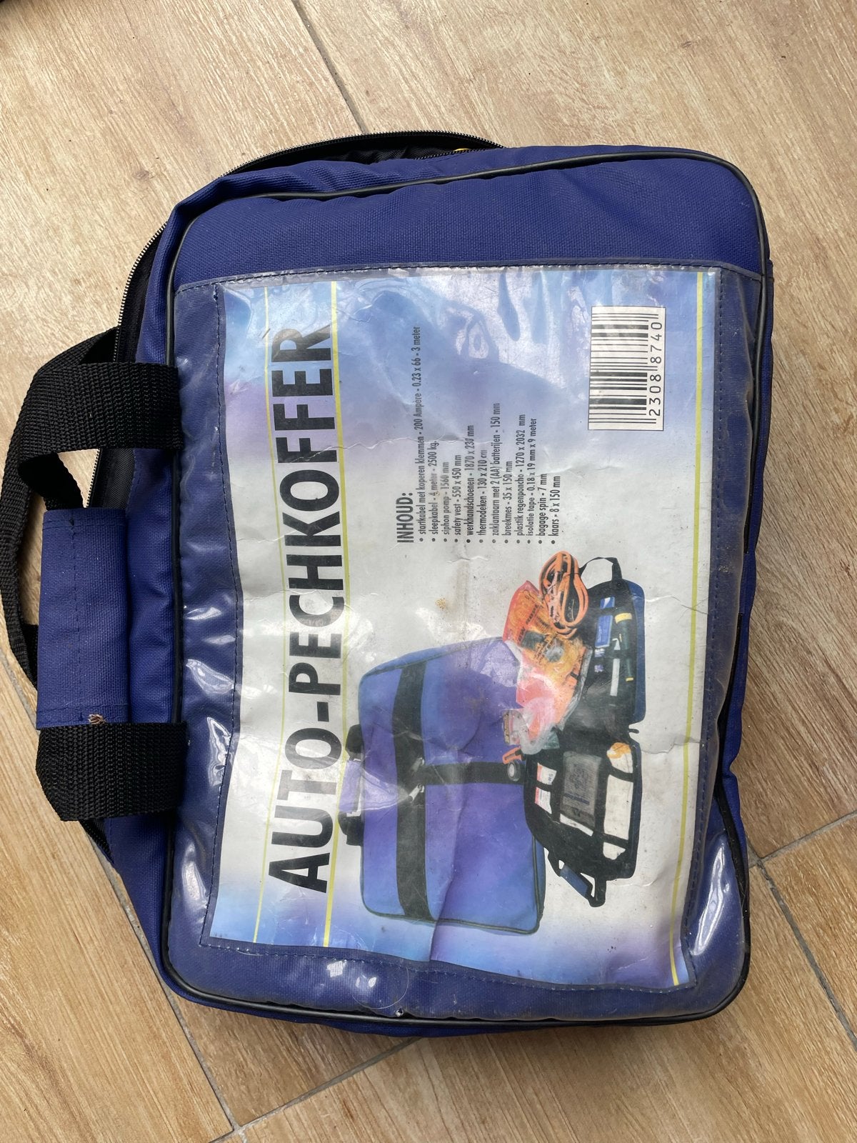 Auto-Pechkoffer met startkabels en sleepkabel, Ophalen, Gebruikt