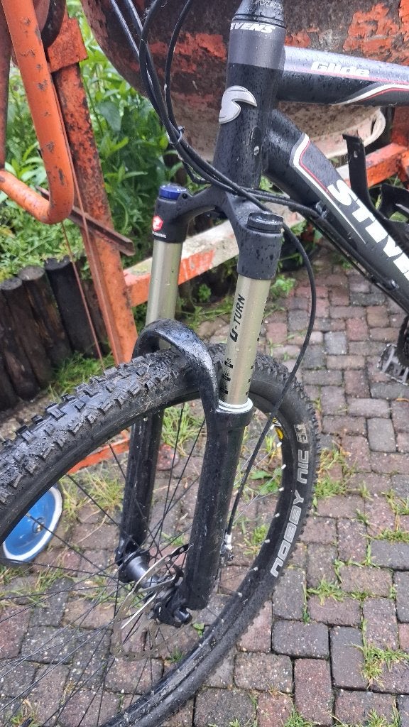Mountainbike, Fietsen en Brommers, Gebruikt, Fully, Schijfrem, Ophalen