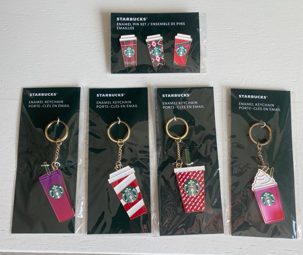 Diverse sleutelhangers Starbucks, Verzamelen, Sleutelhangers, Ophalen of Verzenden, Nieuw