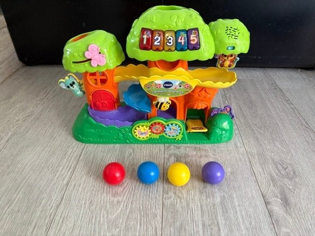 VTech Baby dierenpret ballenboom, Ophalen of Verzenden, Zo goed als nieuw, 6 maanden tot 2 jaar