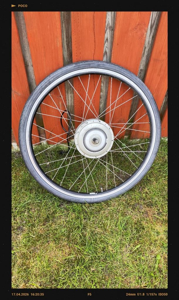 28 inch Sparta ION e-bike voorwiel met motor, Ophalen, Gebruikt