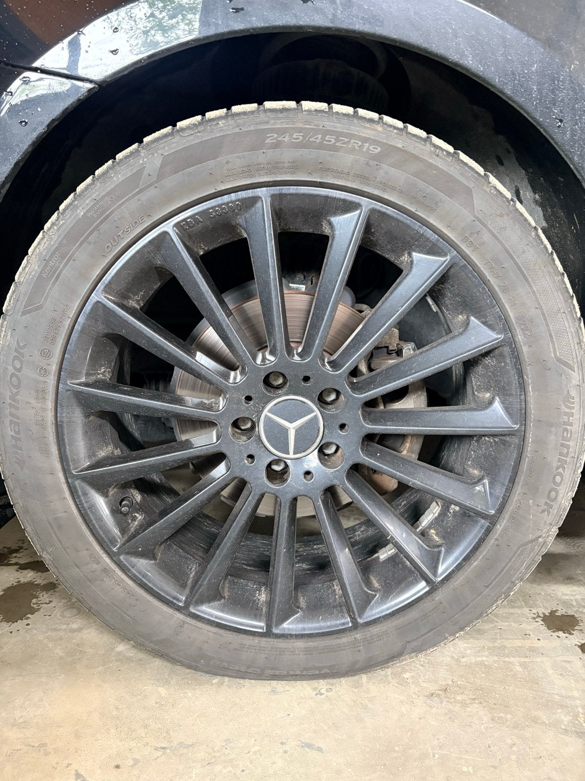 4x 19 inch lichtmetalen mercedes vito / v-klasse velgen, Auto-onderdelen, Banden en Velgen, Banden en Velgen, Personenwagen, Zomerbanden