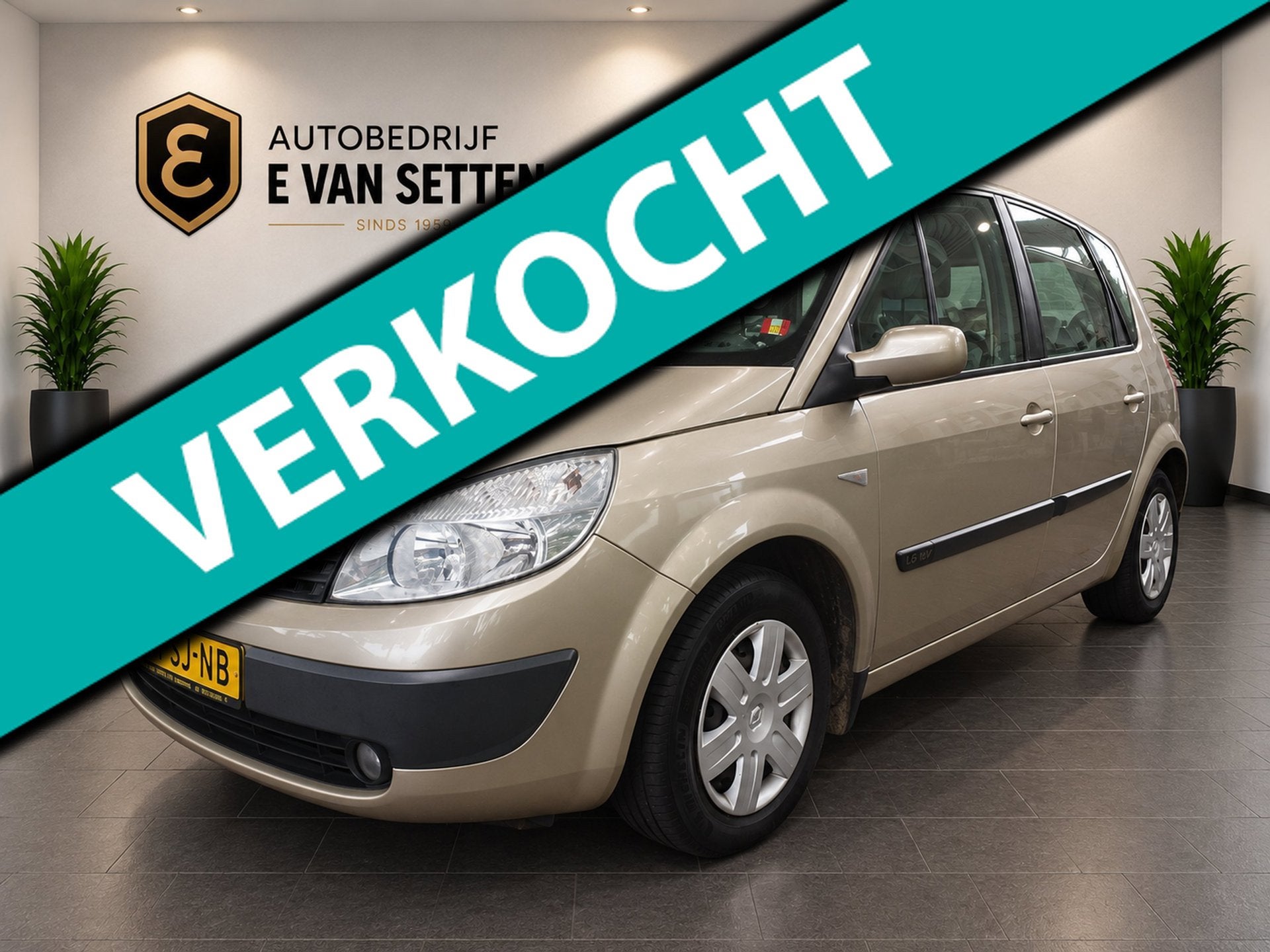 Renault Scénic 1.6-16V Dynamique Comfort 1e Eigenaar, Gebruikt, Bedrijf, Euro 4, 1598 cc