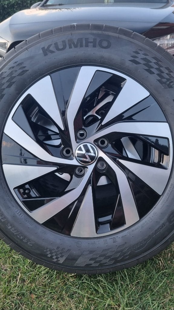 Nieuwe 17 VW Tiguan wielen Nieuwe zomerbanden 5x112, Auto-onderdelen, Banden en Velgen, Ophalen, 215 mm, Banden en Velgen, Nieuw
