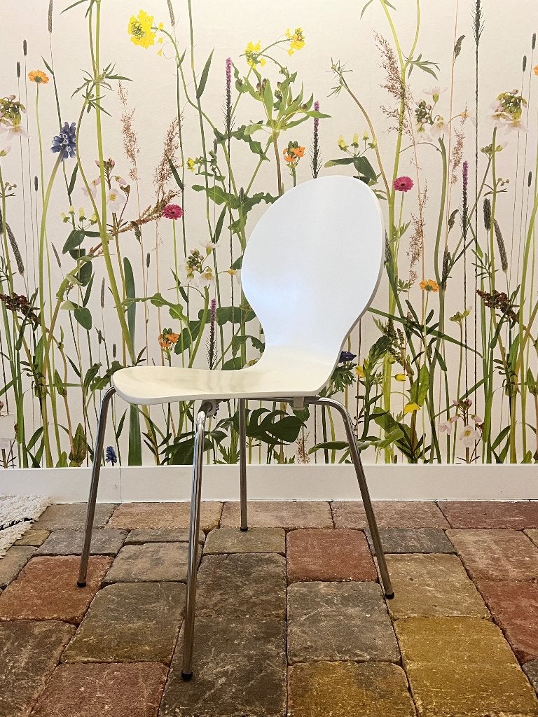 Witte tafelstoeken, Ophalen, Gebruikt, Wit, Design