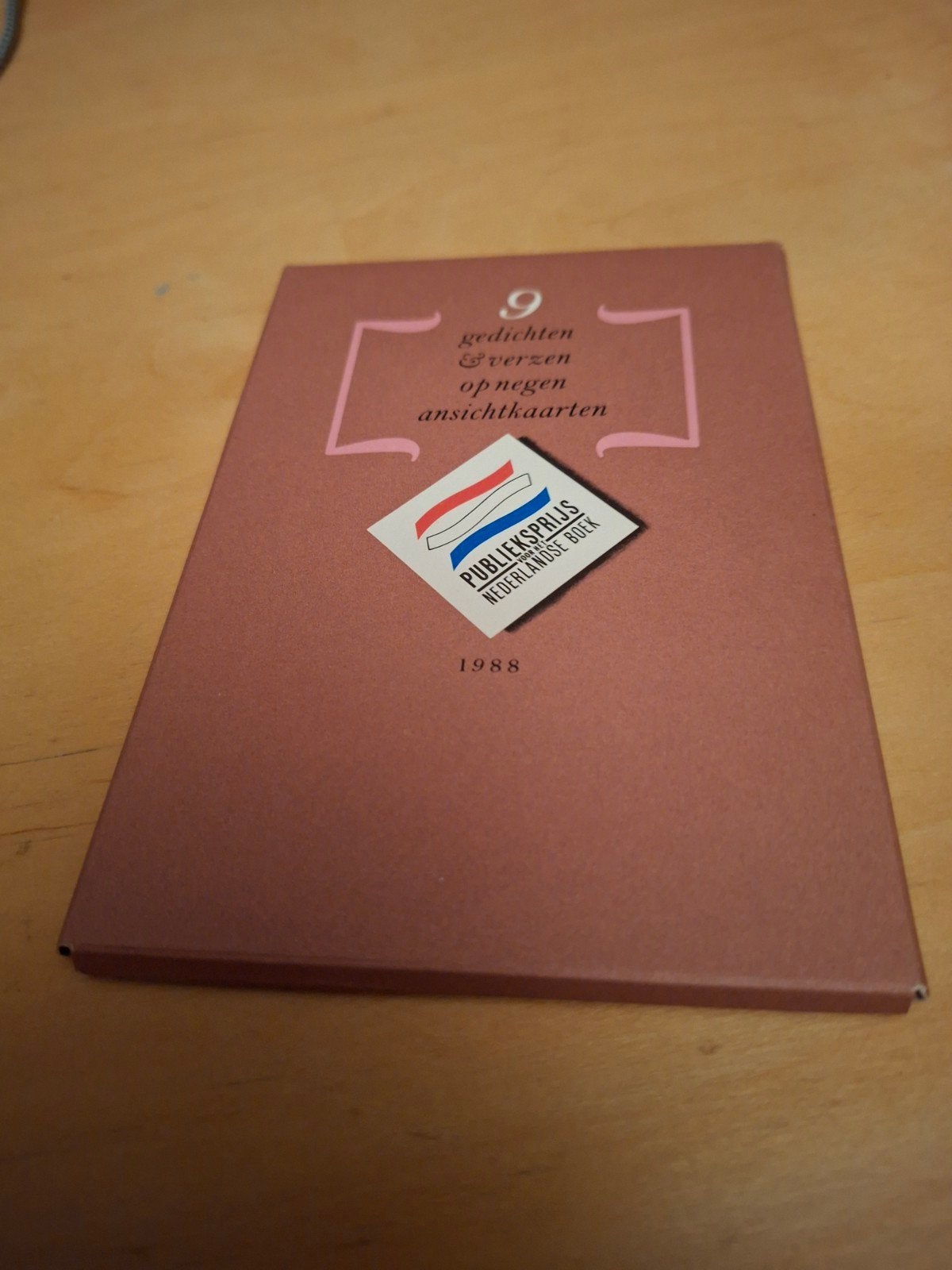9 Gedichten & Verzen op negen ansichtkaarten - Publieksprijs, Ophalen of Verzenden, Zo goed als nieuw, Diverse auteurs, Meerdere auteurs