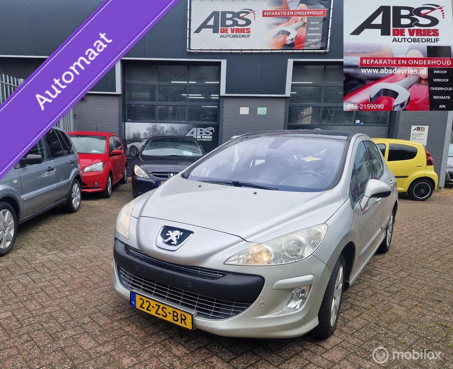 Peugeot 308 1.6 THP XT AIRCO CR CONTR APK MEI 2027, Auto's, 1330 kg, Parkeersensor, Gebruikt, 4 cilinders