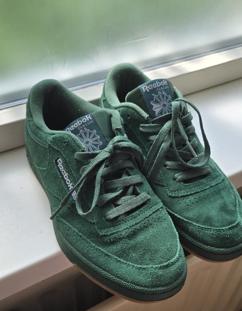 reebok classic club C 85 groen unisex ( ophalen ), Ophalen, Wit, Sneakers of Gympen, Reebok