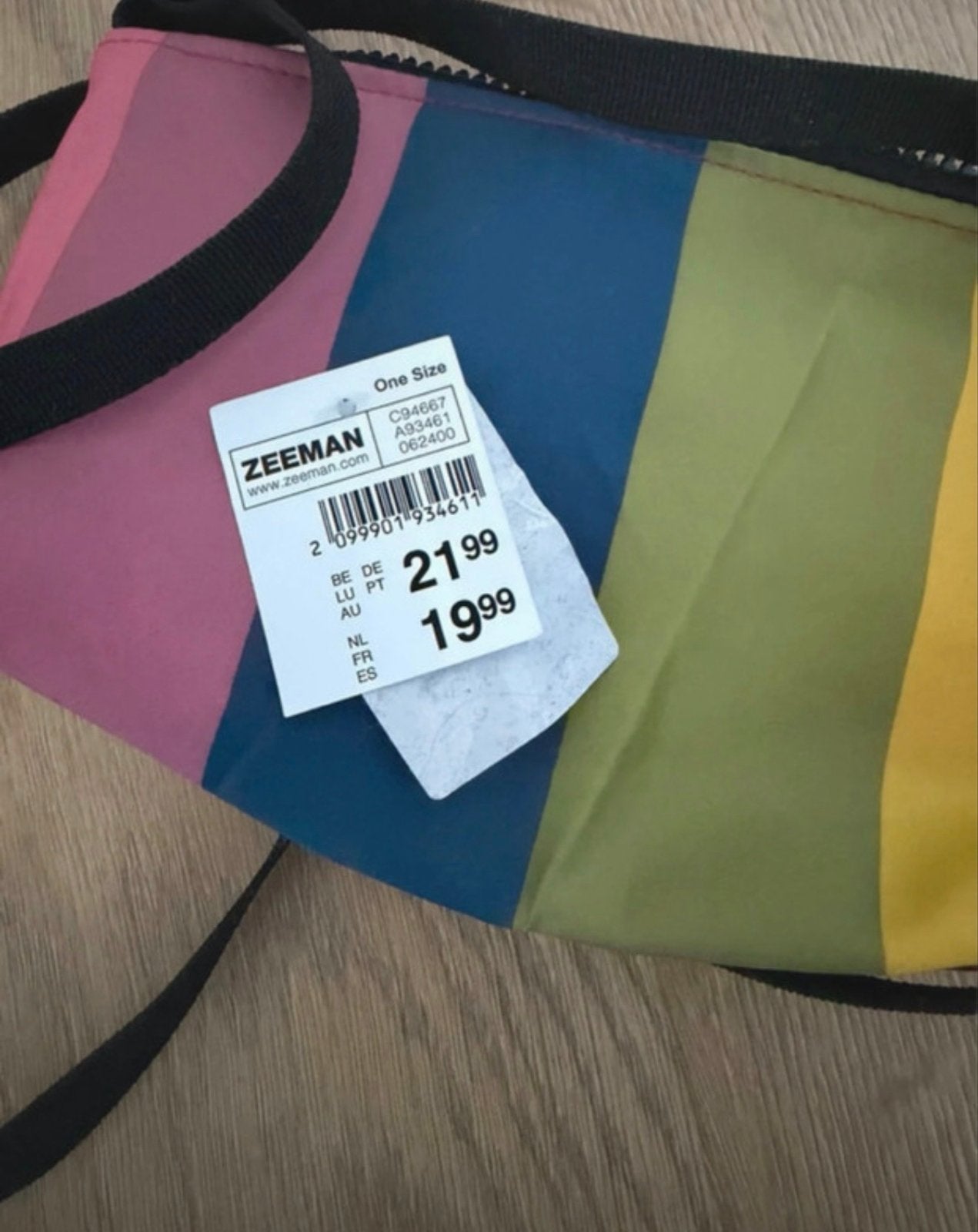 Nieuw Zeeman tasje - Nooit gedragen, met prijskaartje!, Ophalen of Verzenden, Nieuw, Overige kleuren, Schoudertasje
