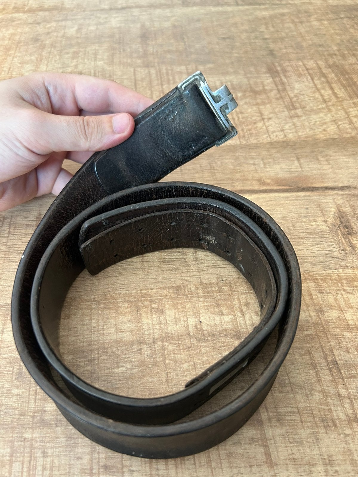Duitse koppelriem walsrode1944 ww2, Ophalen of Verzenden, Duitsland, Kleding of Schoenen