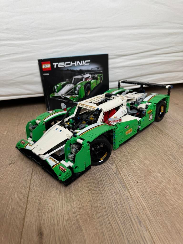 Lego technic 24-uur racewagen 42039 100% compleet, Lego, Compleet, Ophalen of Verzenden, Zo goed als nieuw