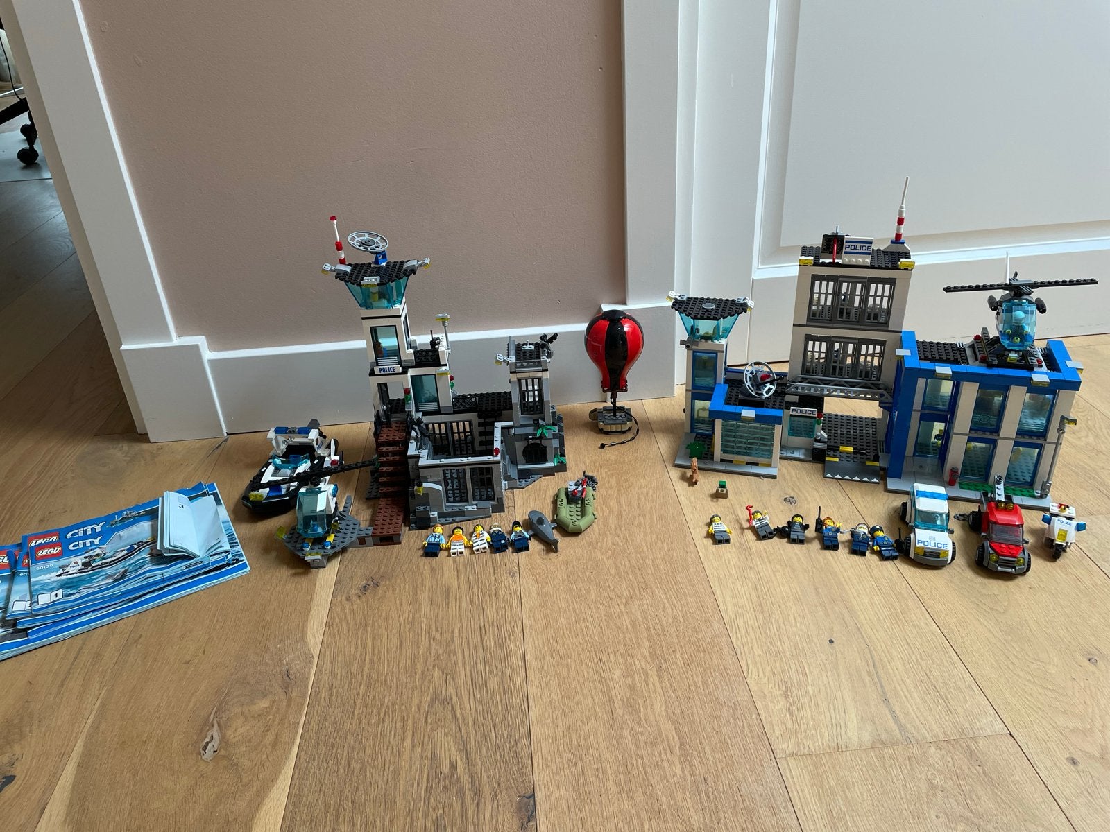 LEGO City Politiebureau en Gevangeniseiland (60130 + 60047), Ophalen, Lego, Inclusief instructies, Complete set