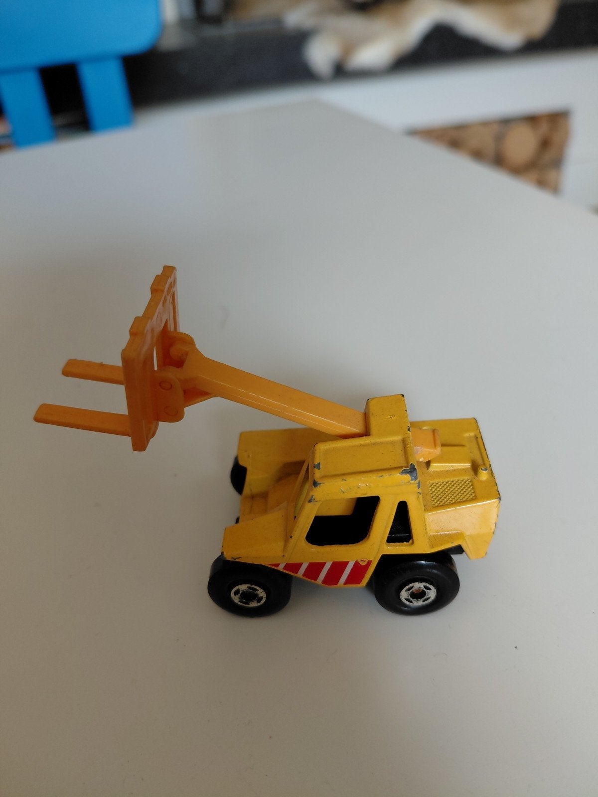 Vintage Matchbox Superfast No. 48 Sambron Jacklift, Ophalen, Gebruikt