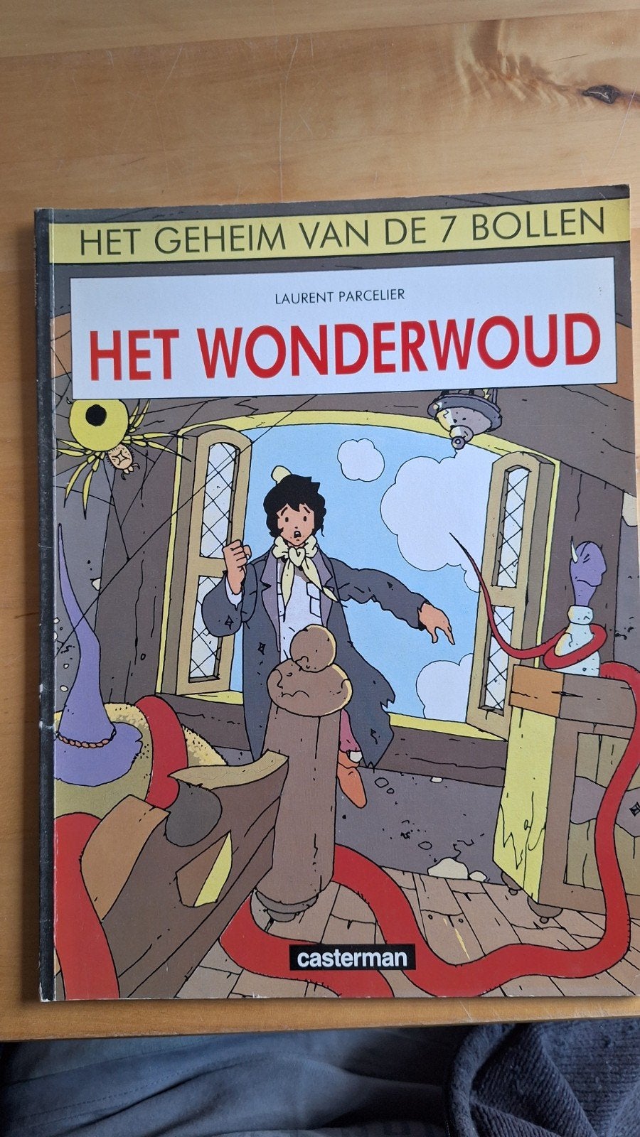 Het Wonderwoud - Het Geheim van de 7 Bollen, Eén stripboek, Ophalen of Verzenden, Zo goed als nieuw, Laurent Parcéllier
