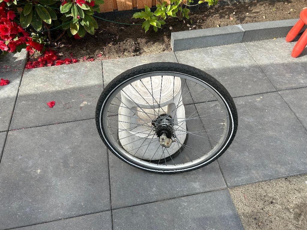 Achterwiel 26 inch 3 NEXUS versnellingen rollerbreaks, Fietsen en Brommers, Fietsonderdelen, Wiel, Gebruikt, Ophalen of Verzenden