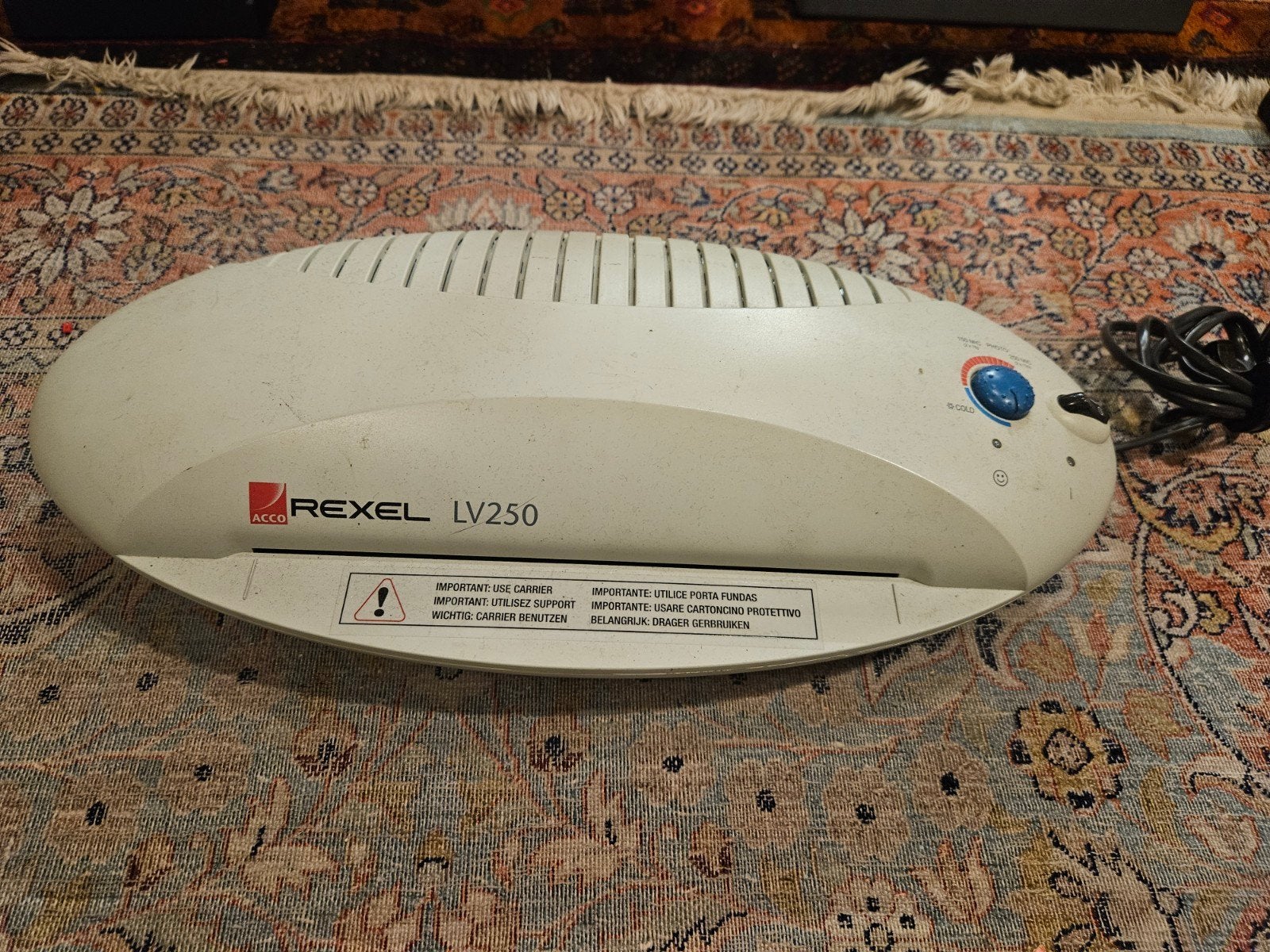 rexel lv250 lamanating machine, Ophalen of Verzenden