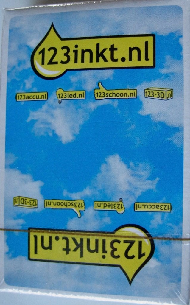 speelkaarten - kaartspel van 123inkt - nieuw - geseald, Ophalen of Verzenden, Nieuw, Speelkaart(en)