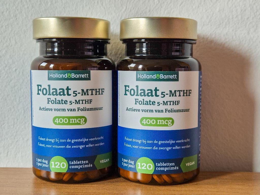 Holland & Barrett Folaat 5-MTHF, Sport en Fitness, Gezondheidsproducten en Wellness, Ophalen of Verzenden, Nieuw, Overige typen