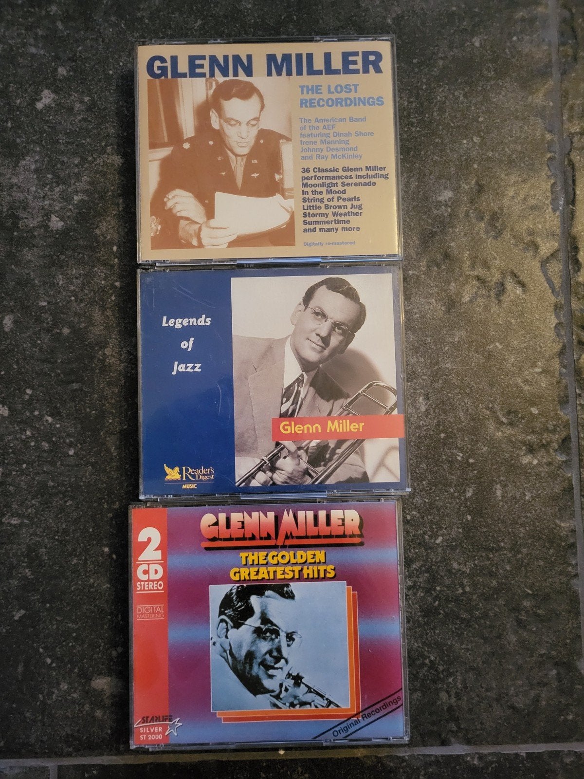 Glen Miller 3 fatbox + 4 cd's partij collectie., Verzenden