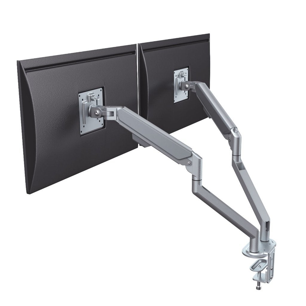 Douxe SQ-2 aluminium dubbele monitorarm met gasveer, Computers en Software, Info@douxe.nl, Nieuw, Koperstraat 26, 3067 GL Rotterdam, Nederland