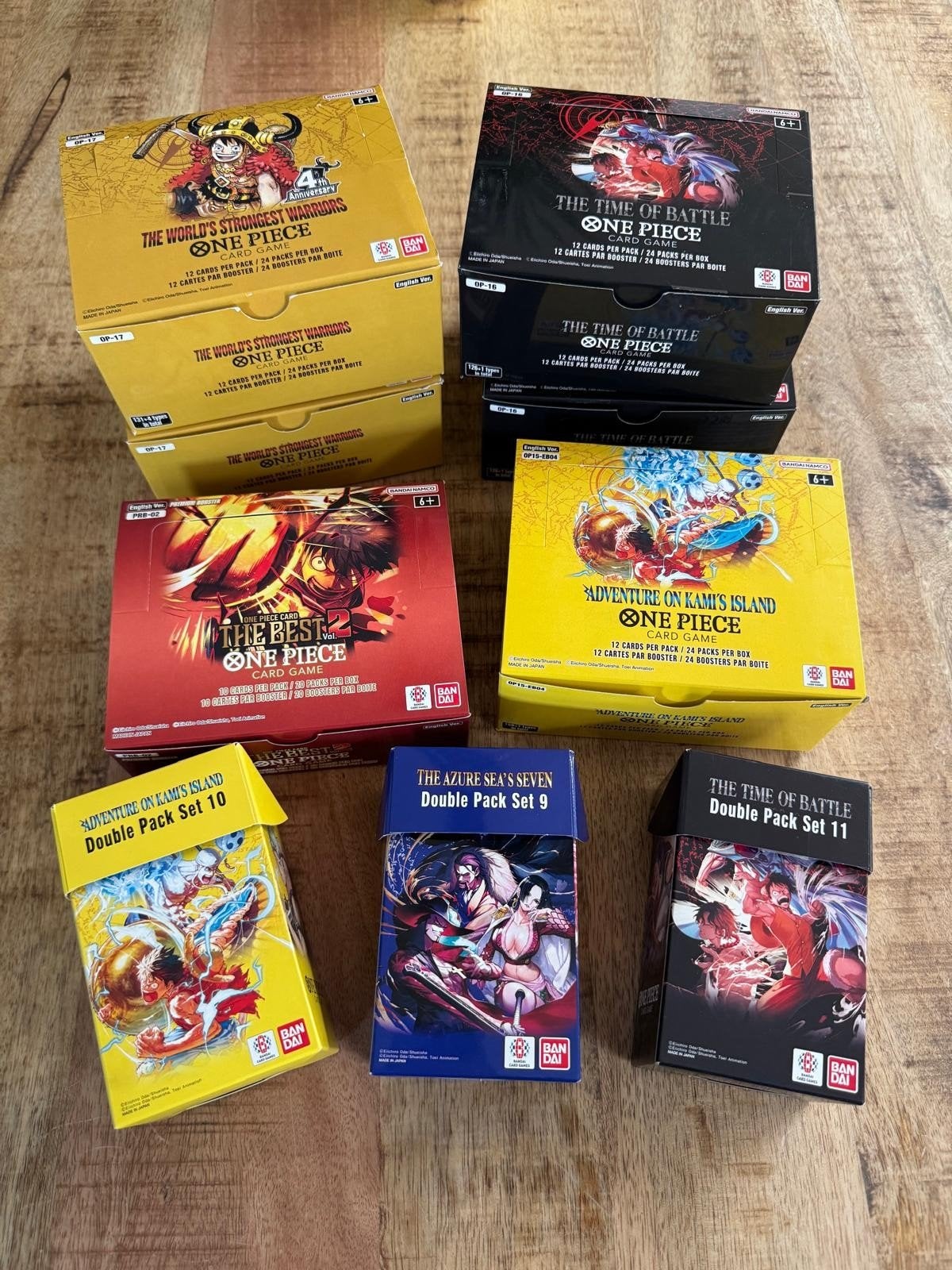 One Piece TCG Bulk OP15, OP16, OP17 & PRB02, Hobby en Vrije tijd, Ophalen of Verzenden, Zo goed als nieuw, Meerdere kaarten