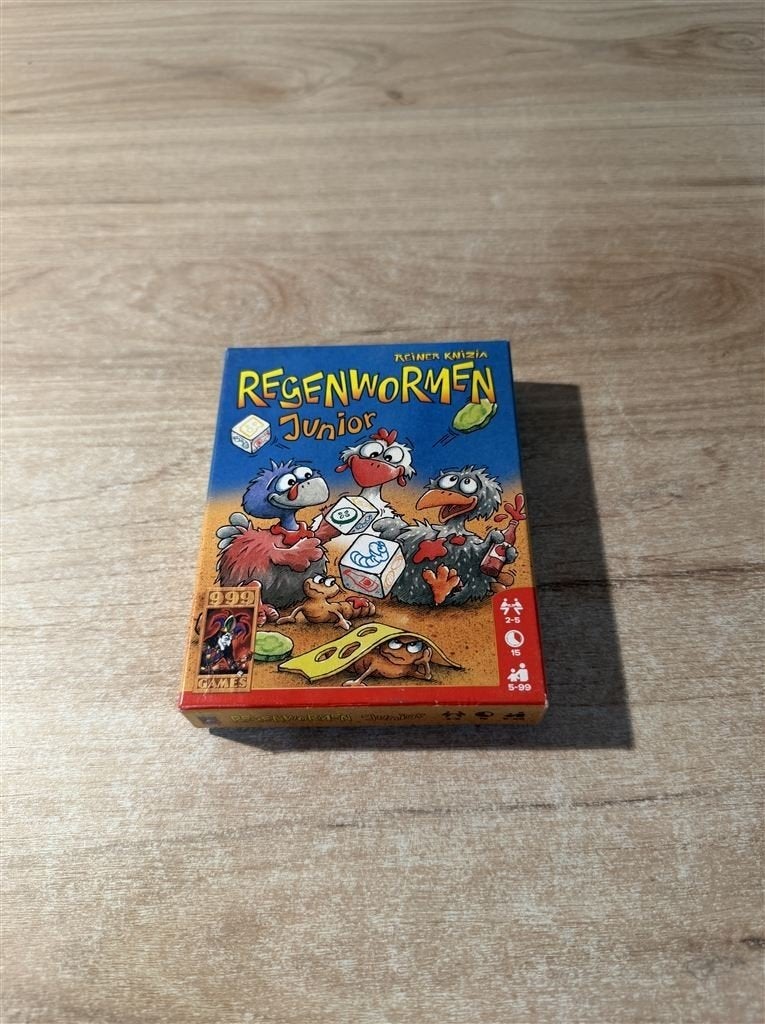 regenwormen junior - 999 games - S7111, Verzenden, Zo goed als nieuw