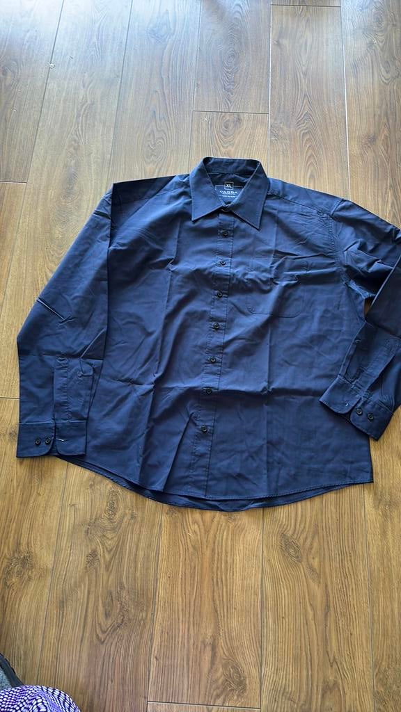 Overhemd Canda, Ophalen of Verzenden, Gedragen, Blauw, Halswijdte 43/44 (XL)