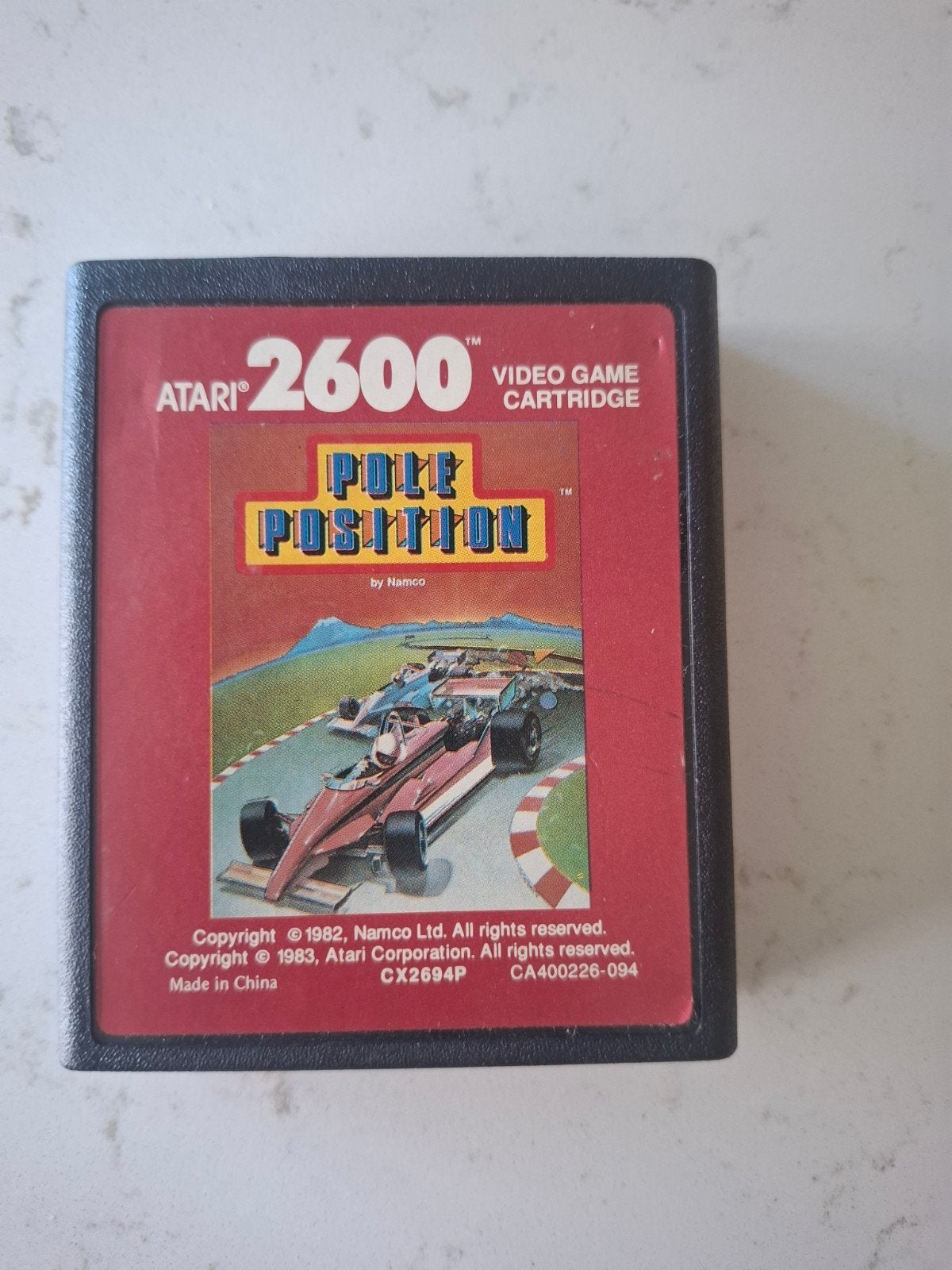 Atari 2600 Pole Position - Klassieke Racegame, Spelcomputers en Games, Games | Atari, Gebruikt, 1 speler, Racen en Vliegen, Ophalen of Verzenden