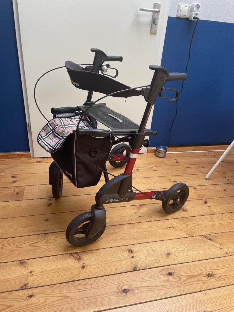 Rollator Topro Troja Original, Ophalen, Opvouwbaar, Gebruikt