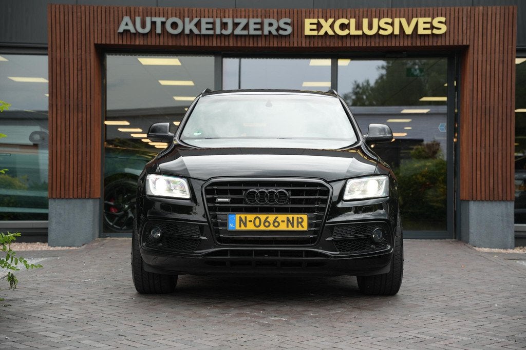 Audi Q5 3.0 TFSI quattro S Edition S Line Cruise B&O Leer El, Auto's, Audi, Automaat, Euro 5, 1800 kg, Gebruikt
