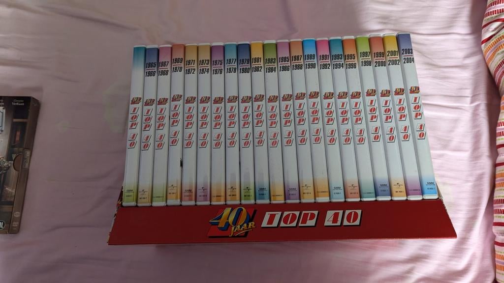 40 Jaar Top 40 DVD Boxset 1965-2004, Alle leeftijden, Ophalen of Verzenden, Zo goed als nieuw, Boxset
