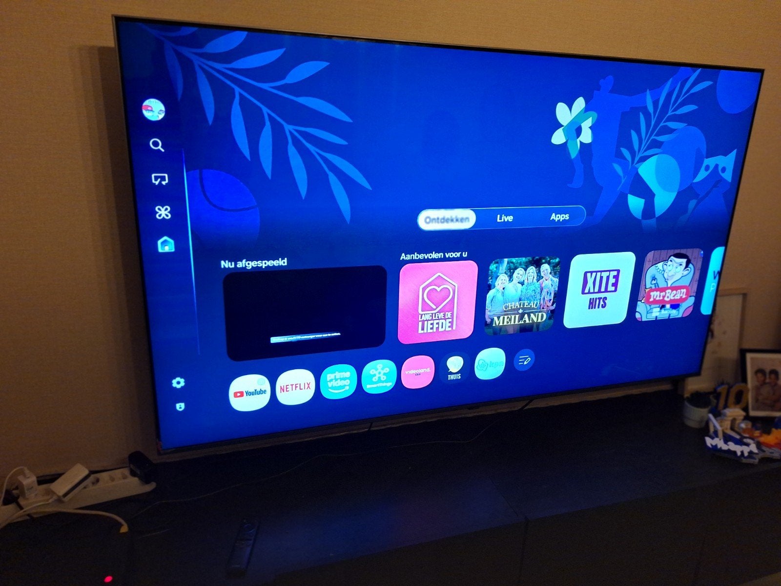 Samsung 65 inch QLED 4K Smart TV QE65Q80DATXXN met bon, Gebruikt, OLED, Ophalen of Verzenden, 100 Hz
