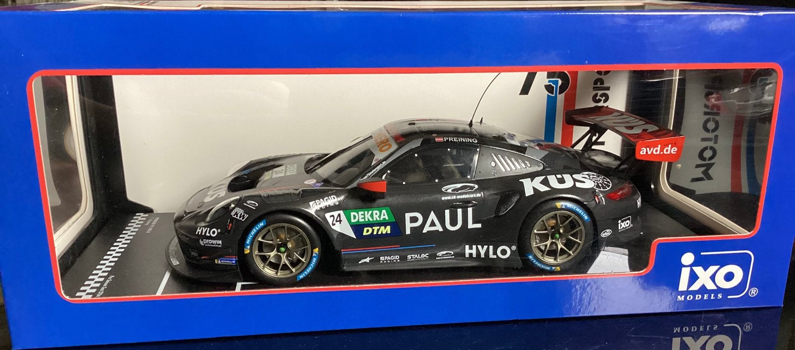 Porsche 911 GT3 R DTM 2022, Ophalen of Verzenden, Zo goed als nieuw, Auto, Overige merken