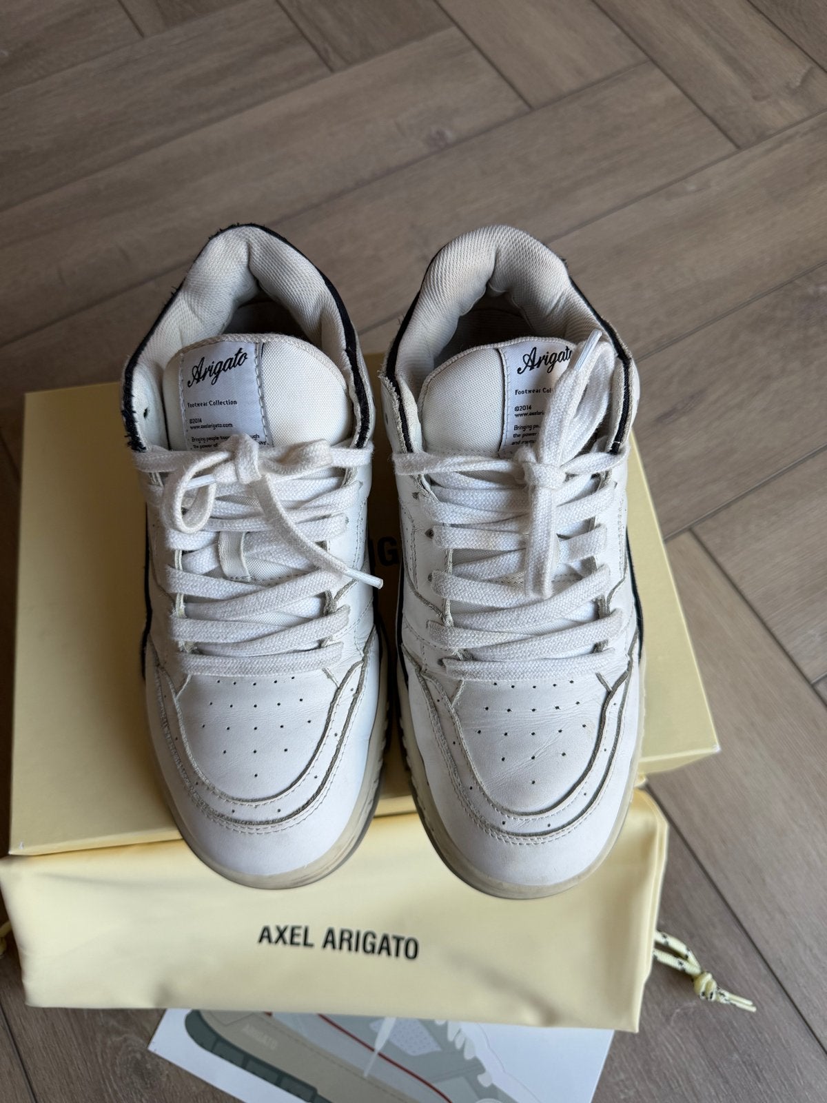 Axel Arigato Area Lo Sneakers - Maat 39, Wit, Ophalen of Verzenden, Sneakers of Gympen, Zo goed als nieuw