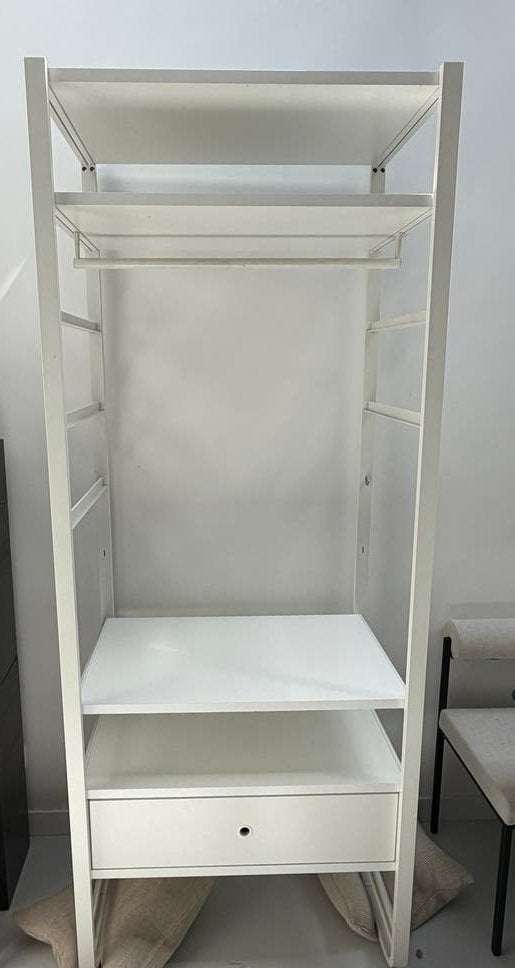 IKEA Elvarli kast  (85x55x210 cm), Ophalen, Gebruikt, 50 tot 100 cm, Metaal