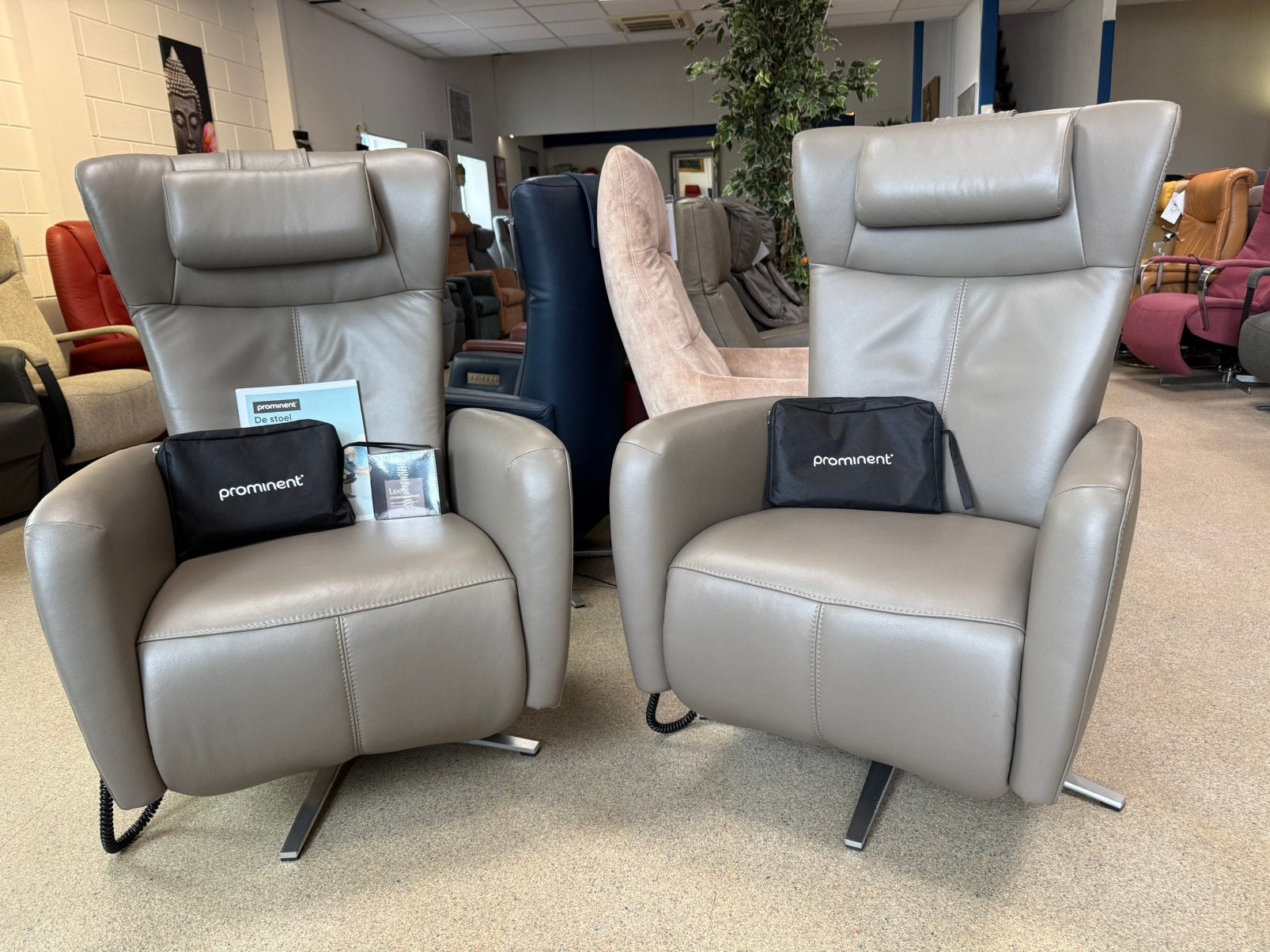 Nieuwe set Prominent sta op relax stoel relax fauteuils