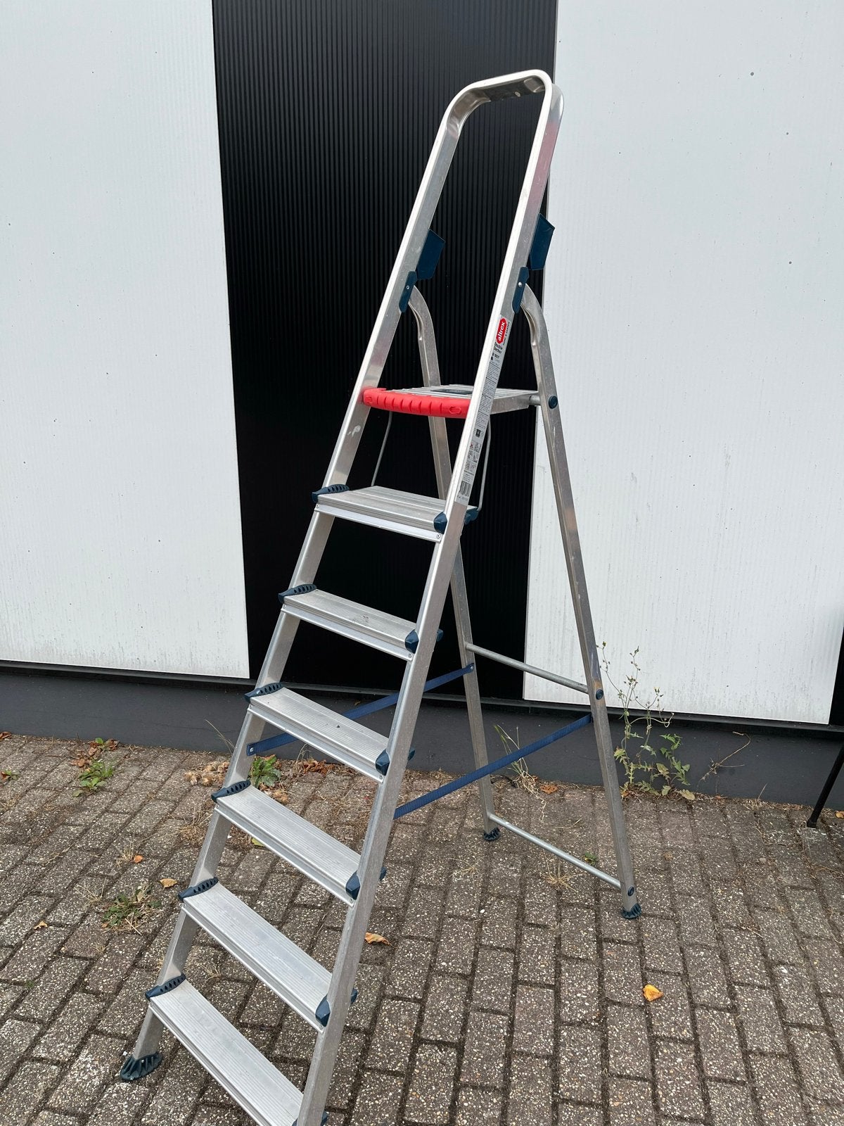 Nette huishoudtrap met 6 treden, Ophalen, Gebruikt, Trap, Opvouwbaar of Inschuifbaar