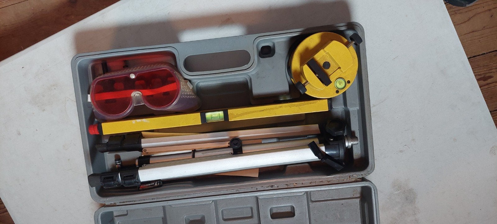 complete set laser waterpas, Ophalen of Verzenden, Overige meters