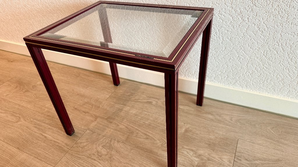 vintage Pierre Vandel Paris tafeltje, Ophalen, Gebruikt, 50 tot 100 cm, 50 tot 100 cm
