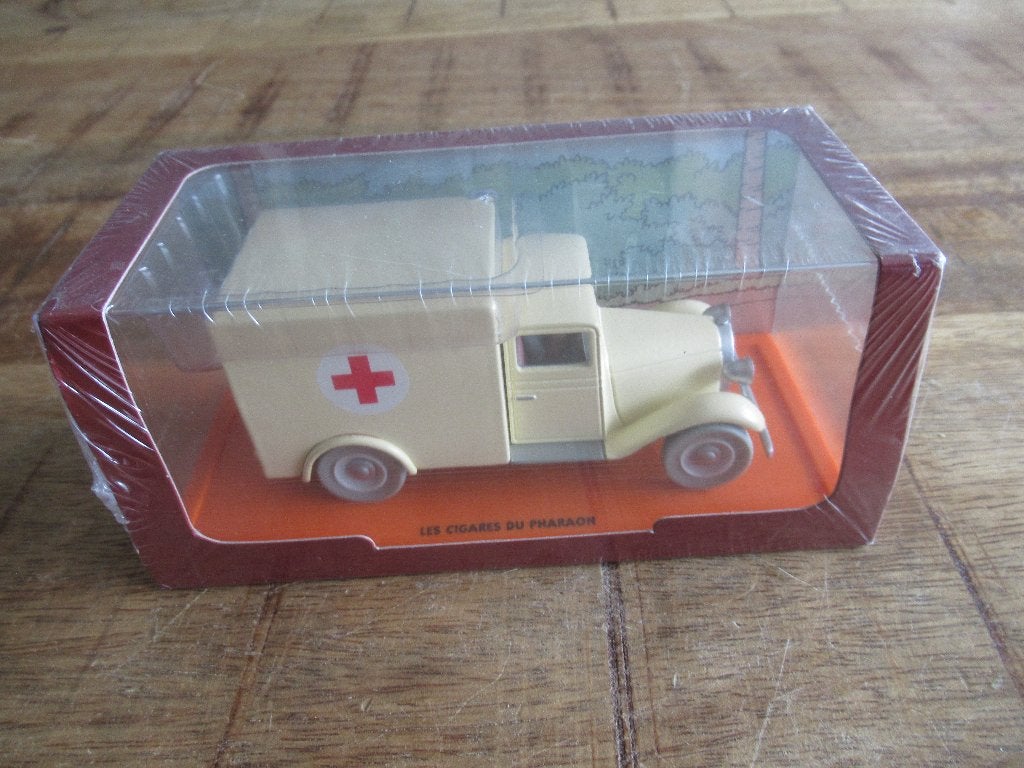 Kuifje Auto ingeseald! Hergé Les Cigares du Pharaon Tin Tin, Verzamelen, Stripfiguren, Ophalen of Verzenden, Kuifje, Nieuw, Beeldje of Figuurtje
