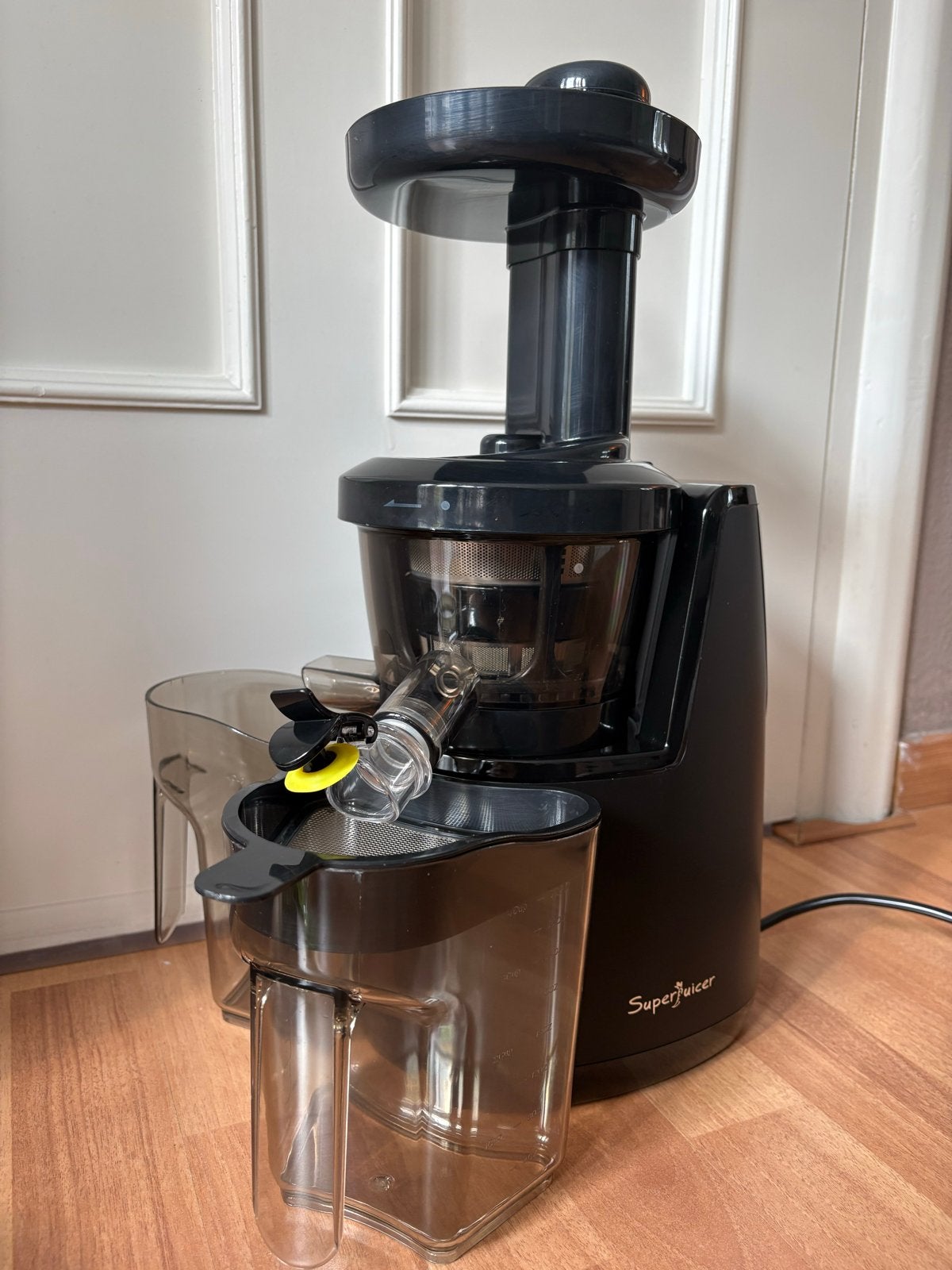 SuperJuicer Slowjuicer - Zo goed als nieuw, Ophalen, Zo goed als nieuw, Elektrisch, Slowjuicer