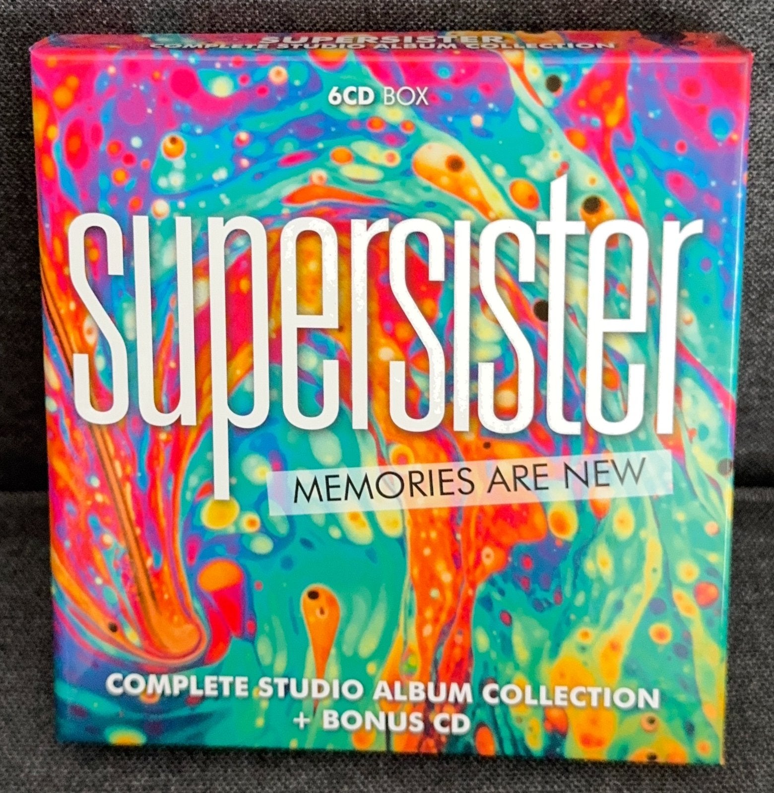 SUPERSISTER, Memories are New, 6 cd Box, ZELDZAAM, Progressive Rock, Boxset, Verzenden, Zo goed als nieuw