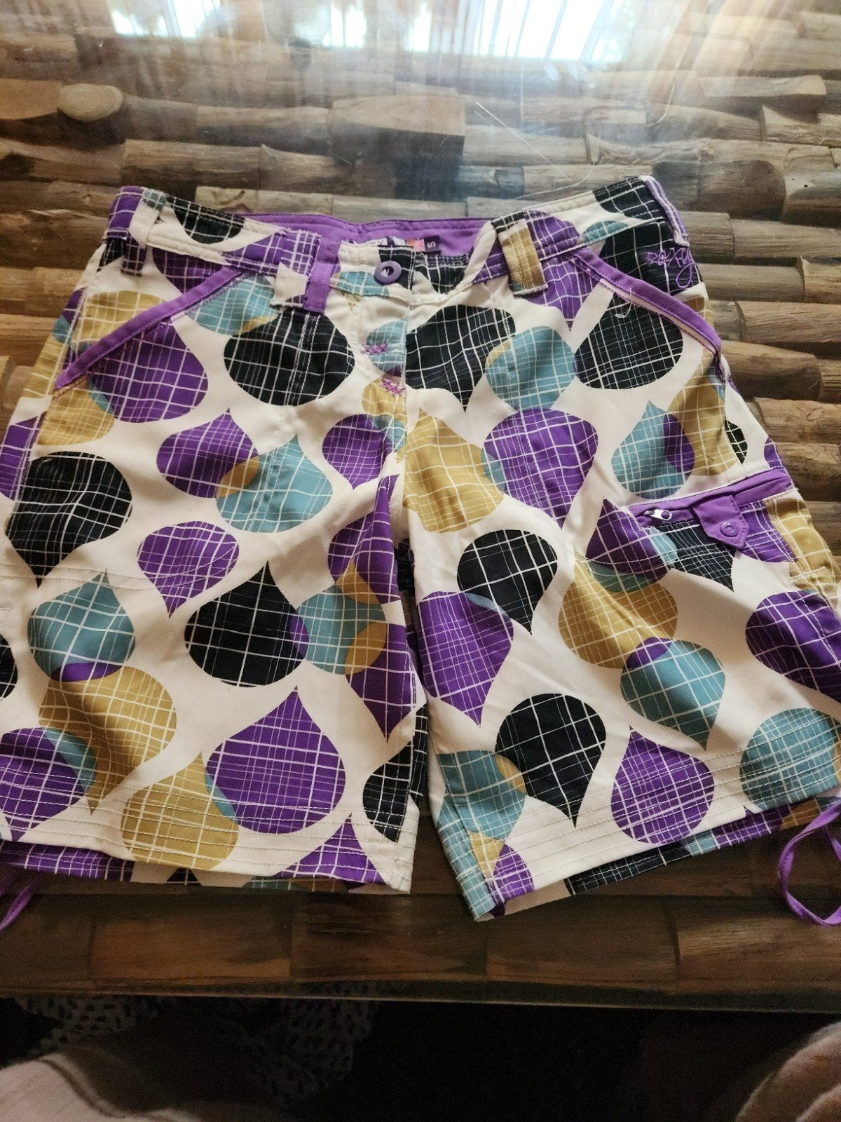 Roxy Zwem Short Dames Maat S - Surf & Skate Stijl, Kleding | Dames, Meerkleurig, Ophalen of Verzenden, Zwembroek of Short, Gedragen
